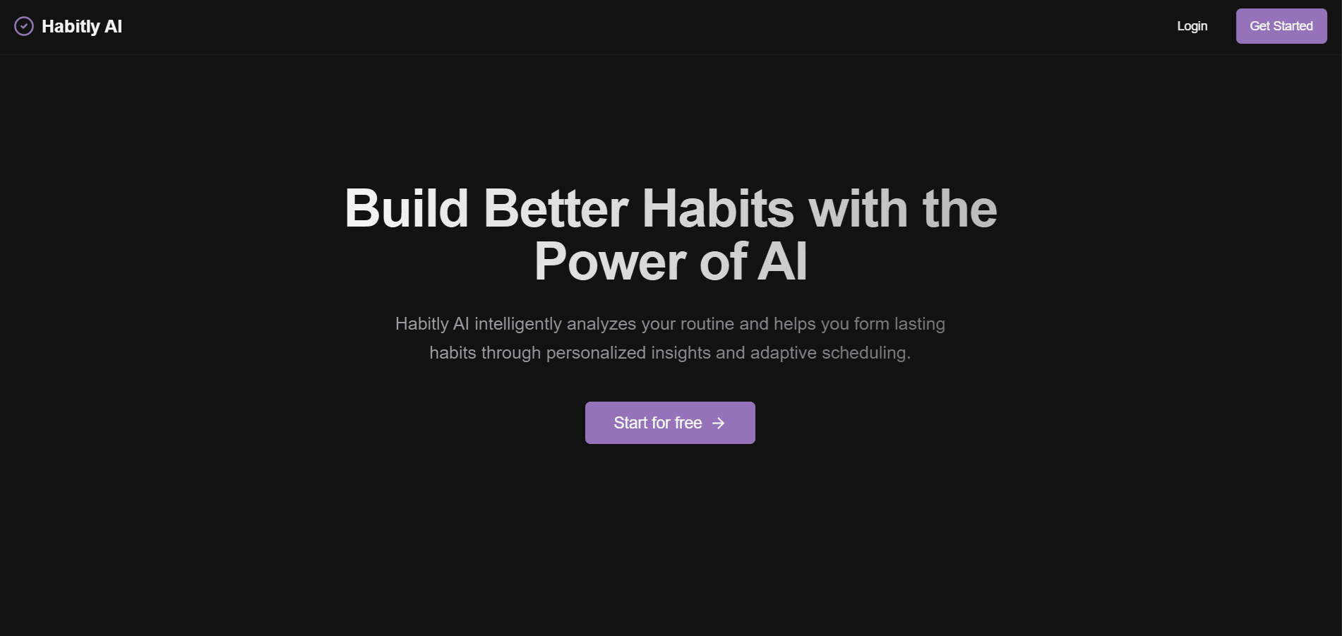 Habitly AI preview image